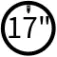 17"