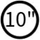 10"