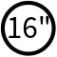 16"