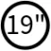 19"
