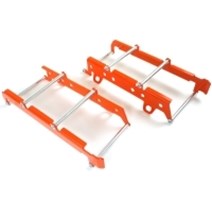 Radiator guard fits onKTM EXC-F 17-19 Orange