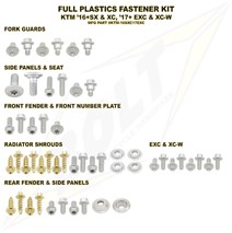 BOLT Full Plastics Fastener kit fits onKTMSX(F) 16-18 / EXC(F) 17-19 