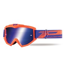 Goggles Progrip Orange (blue glass) mirrored