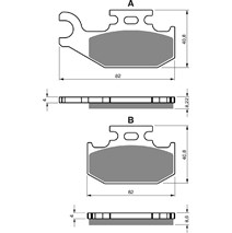 Brake plates Goldfren 374AD