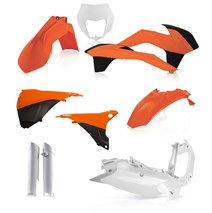 Acerbis Plastic Full kit fits on KTM EXC / EXCF 14/15