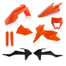 Acerbis Plastic Full kit fits on KTM Exc / ExC-F 17/19