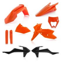 Acerbis Plastic Full kit fits on KTM Exc / ExC-F 17/19