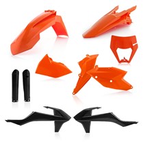 Acerbis Plastic Full kit fits on KTM Exc / ExC-F 17/19