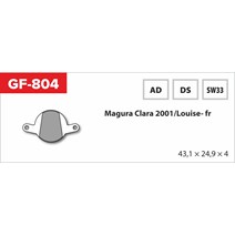 brake pads GF 804 AD MTB MAGURA (without spring, spring, cotter pins)