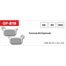Brake Pads GF 819 DS MTB Formula (no spring, feather, pens)