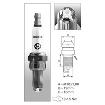 BRISK AOR12LGS spark plug