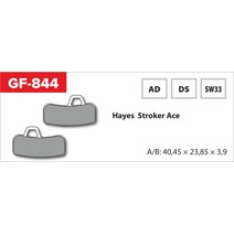 Brake Pads GF 844 Ad MTB Hayes (with spring)