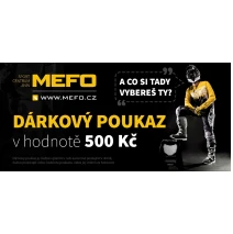 Gift voucher worth 500 CZK