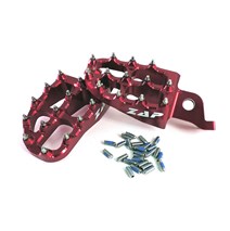 ZAP E-peg fits on foot peg fits on KXF 250 06- / 450 07- rot