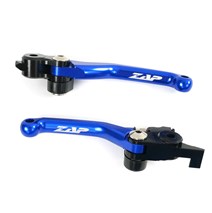 Competition Foldingleverset fits on Husqvarna MAGURA 09-/MAGURA 18-21 blue