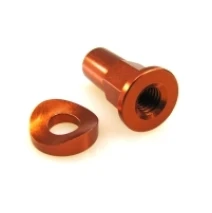 Billet rim lock spacer+ nut 