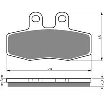 Brake plates Goldfren 010 K1