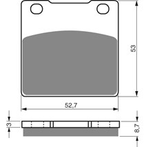 Brake plates Goldfren 016 AD