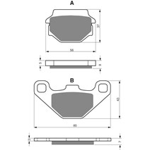 Brake plates Goldfren 084 S3