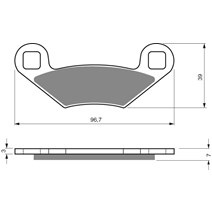 Goldfren Brake Boards 162 Ad