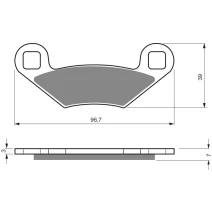 Goldfren Brake Boards 162 Ad