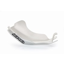 Acerbis skid plate fits on EXC 250/300 17/19, TE250 / 300 17/19 White without mounting kit