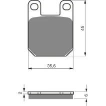 GOLDFREN 121 S3 brake pads