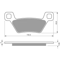 Brake plates Goldfren 316 K5