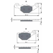 Brake plates Goldfren 226 AD