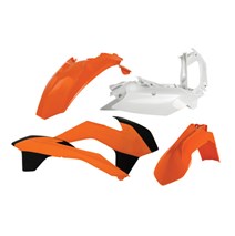 Acerbis Plastic kit fits on KTM EXC / EXCF 14/16