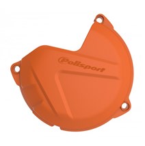 clutch cover fits on SX 125/200 09-15, EXC 125/200 09-16 orange