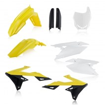 full plastic kit fits on RMZ 250 19/24, RMZ 450 18/24