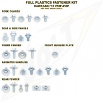 Plastic Screw Setfits on KX 125/250 03-07, KXF 250 04-18, KXF 450 04-18
