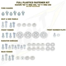 Plastic Screw Setfits on RMZ 450 08-17, RMZ 250 10-18