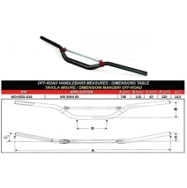 TAPER-X 28.6mm riadidlá MX MINI 85