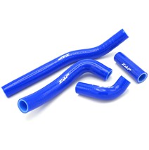 Silicone-hose fits onHonda CRF 450 21- blue