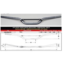 PRO-TRIAL 22mm universal handlebars