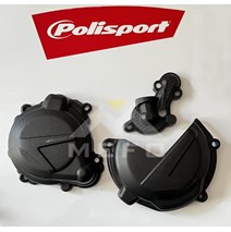 CLUTCH AND IGNITION COVER PROTECTOR kit fits onBETA RR250/300 18-