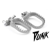 footpegs forged PUNKfits on SX/SXF up to 15, EXC/EXCF up to 16,Yamaha,Riechu,Fantic