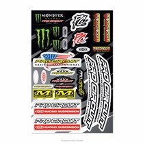 Pro Circuit sticker set     