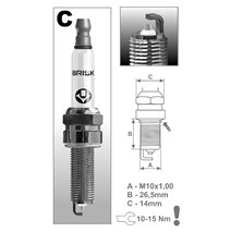 BRISK CR10YS spark plug