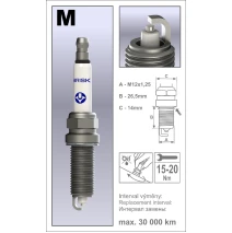BRISK MR12YS9 spark plug