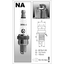 BRISK NAR15C spark plug