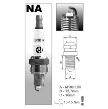 BRISK NAR12YS spark plug