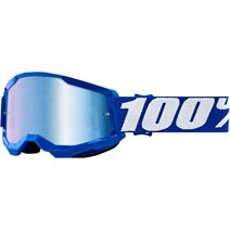 glasses 100% Strata 2 junior glass blue mirrored