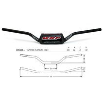 PRO-BAR 28.6mm HIGH handlebars