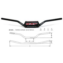 Handlebars PRO-BAR 28.6mm MX-GP REPLICA 