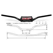 Handlebars O-S AMERICA 28.6mm GP-3