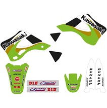 set of stickers KX 125/250 99-02 Team Kawasaki USA 2000