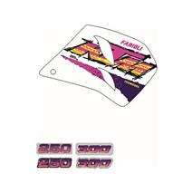 set of stickers KTM EXC 250-360 93-97 Team Farioli